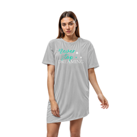 Ladies 'Never Stop Dreaming' Jersey Nightie