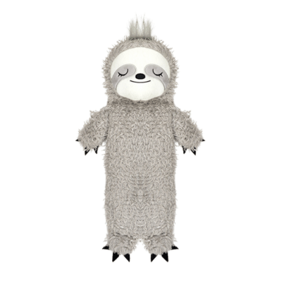 3/4 Grey Sloth 750ml Novelty Hot Water Bottle