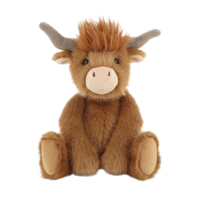 20cm Keeleco Enchanted World Highland Cow