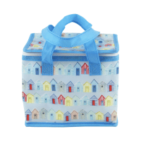 Beach Huts Insulated Lunch Bag