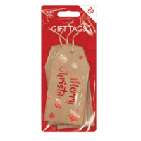 Luxury Christmas Gift Tags - 20 Pack