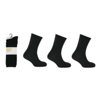 Ladies 3 Pack Casual Socks Black