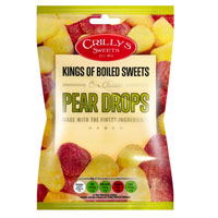Pear Drops Crillys Sweets 130g Bag