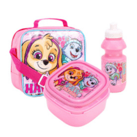 Official Paw Patrol 'Mission Have Fun' Lunch Bag 3 Piece Set