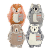 Hot Water Bottles With Novelty Cover - Assorted Furry Friends Design