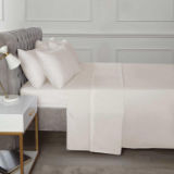 Percale Fitted Bed Sheet Ivory