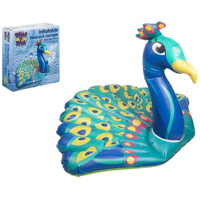 Inflatable Giant Peacock Design Lounger