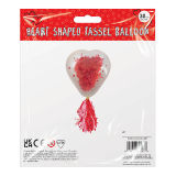 Heart Shaped Tassel Balloon