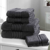 Windsor 6 Piece Towel Bale Grey
