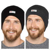 Mens Plain Thinsulate Thermal Beanie Hat