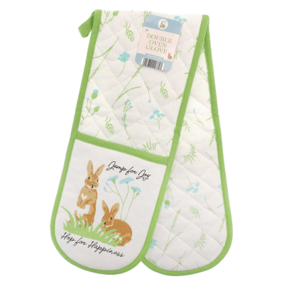 Jump For Joy Design Double Oven Gloves