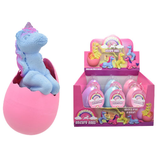 unicorn teddy in egg