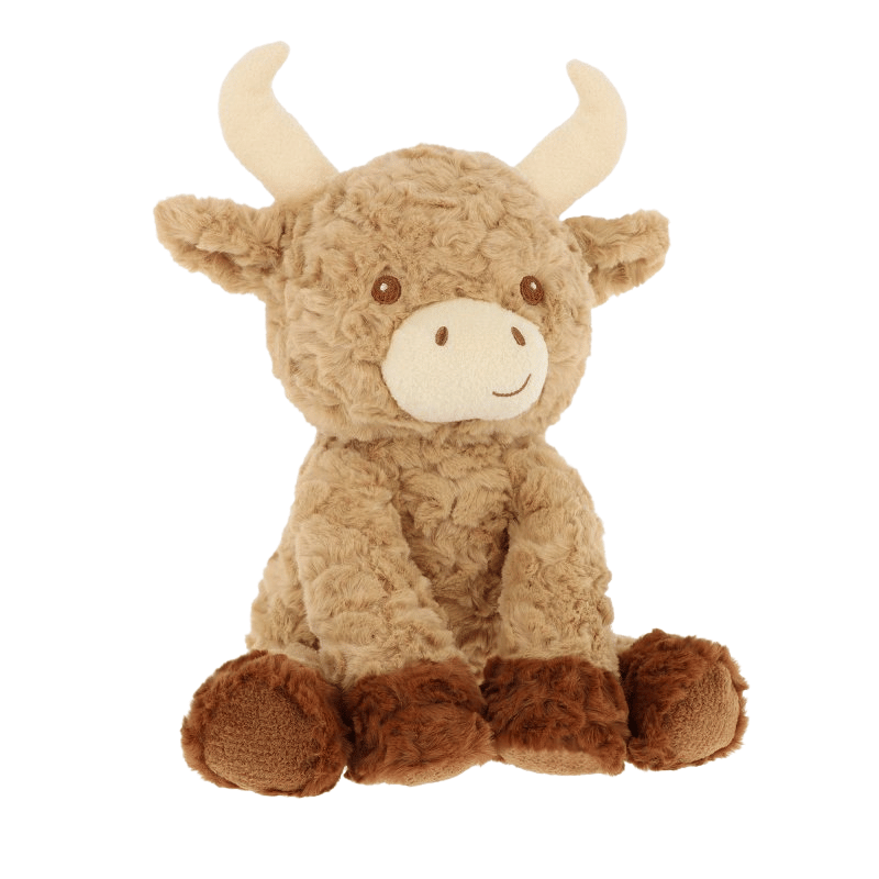 25cm Keeleco Baby Hamish Highland Cow