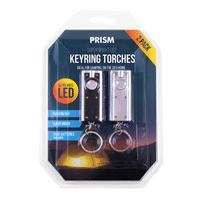 LED Keyring Torch - 2 Pack
