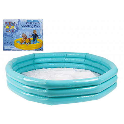 Blue 3 Ring Paddling Pool