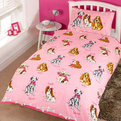 Childrens Fun Filled Bedding - Doggies