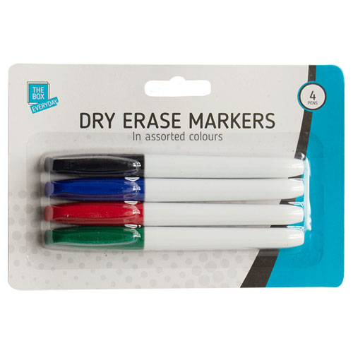 Dry Erase Markers 4 Pack
