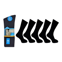 Mens ProHike Multi Purpose Sport Socks 5 Pack Black