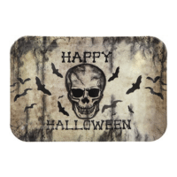 Happy Halloween Rectangular Skull Tray