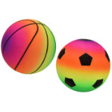 5 inch PVC Fluorescent Sports Balls