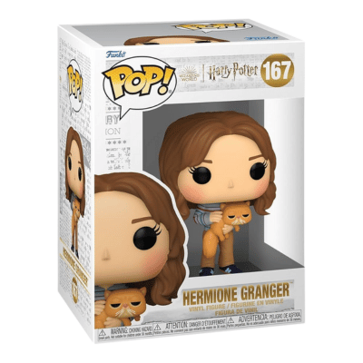 Funko Pop! Harry Potter Prisoner Of Azkaban - Hermione Granger With Crookshanks Figure