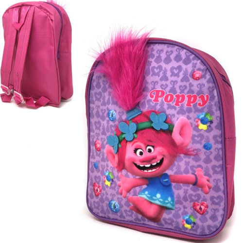 Official Trolls Plush Backpack Poppy