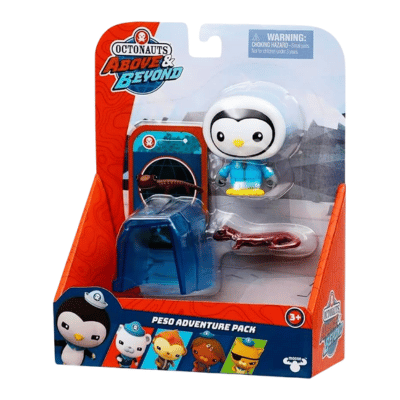 Official Octonauts Above and Beyond - Peso Adventure Pack - 7cm Play Figure Toy Playset