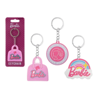 Official Barbie Soft PVC Keychain 6cm