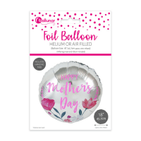 Mothers Day Round Foil Balloon