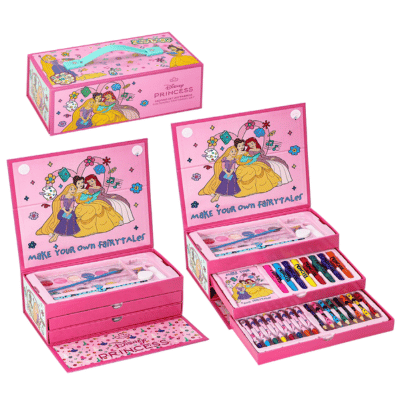 Official Disney Princess 52 Piece Colouring Case