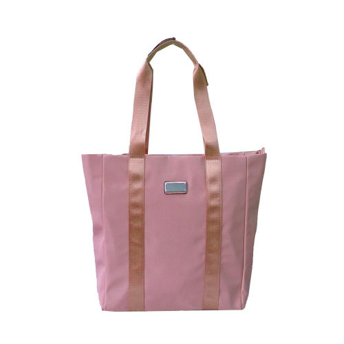 Ruby Nylon Shopper Style Bag Pink