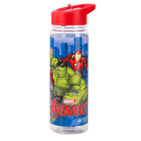 Official Avengers Pop Up Straw Bottle