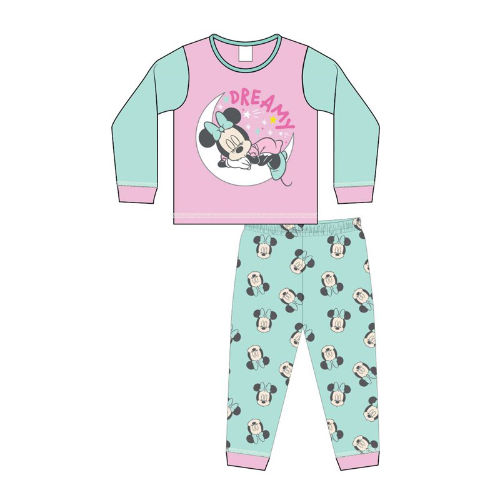 Brand New Baby Girl's Minnie Mouse Clothing Nightwear Dress Bibs Pyjamas 