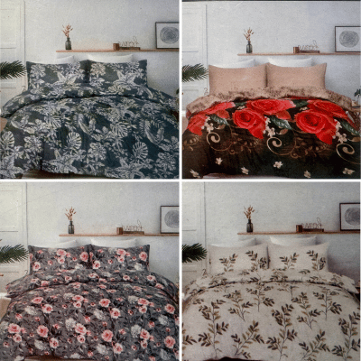 Mixed Duvet Set Bundle Assorted Designs - Single