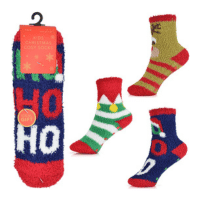 Kids Christmas Cosy Design Socks - Family