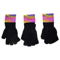 Fingerless Magic Gloves Black