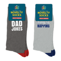 Novelty Fathers Day Socks - Carton Price