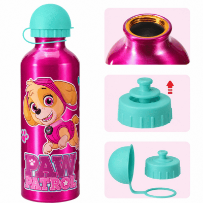 Official Paw Patrol Skye Aluminium Bottle 500ml
