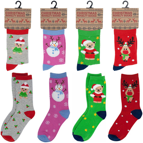 Wholesale Kids Socks | Wholesale Christmas | Kids Novelty Christmas ...