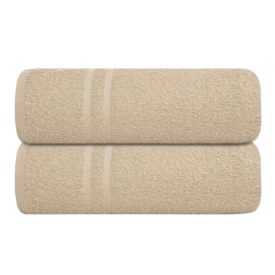 Luxury Soft Cotton Chevron Hand Towel Mink
