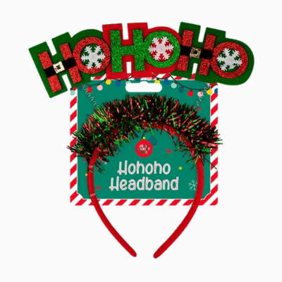 Novelty Ho Ho Ho Christmas Head Boppers