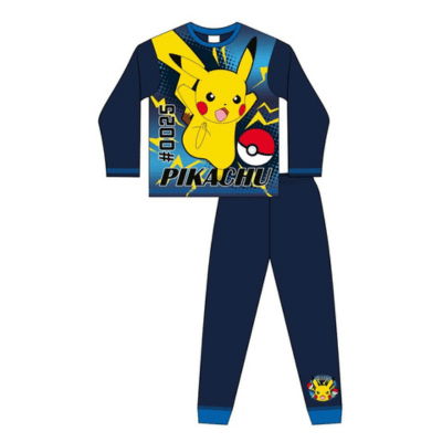 Official Pokeman 'Pikachu' Older Boys Pyjamas