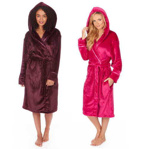 Wholesale Dressing Gowns | Ladies Dressing Gowns | Hooded Gown | Night ...