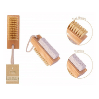 Coco & Gray Wooden Nail Brush With Pumice