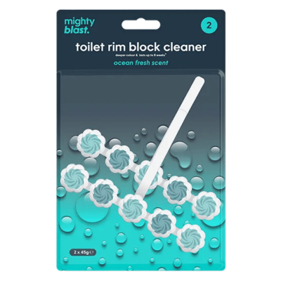 Toilet Rim Block Cleaner - Ocean Fresh 2 Pack