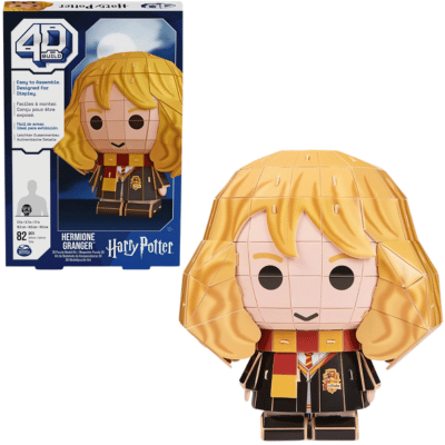 Official Harry Potter 4D Build 82 Piece Model Kit - Hermione Granger