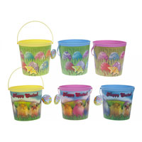 3D Design Easter Bucket With Handle