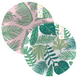 Summer Party Leaf Picnic Plate 28cm