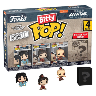Official Funko Bitty POP! Avatar The Last Airbender 4-Pack Vinyl Figures - Surprise Mystery Figure