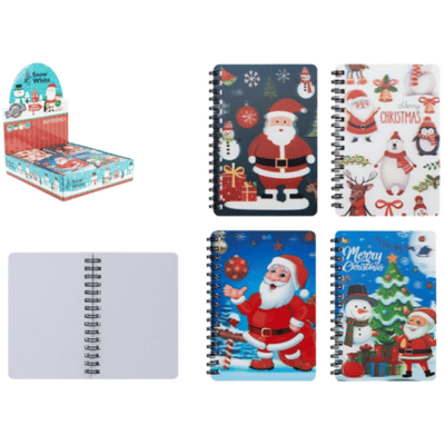 Snow White Lenticular Notepad 4 Assorted